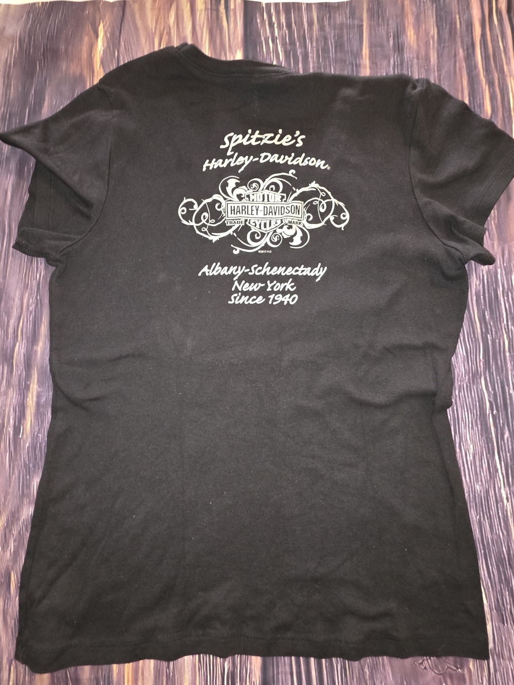Harley-Davidson Black Short-Sleeve 'Legendary Motorcycles' Graphic Tee - Picture 4 of 4